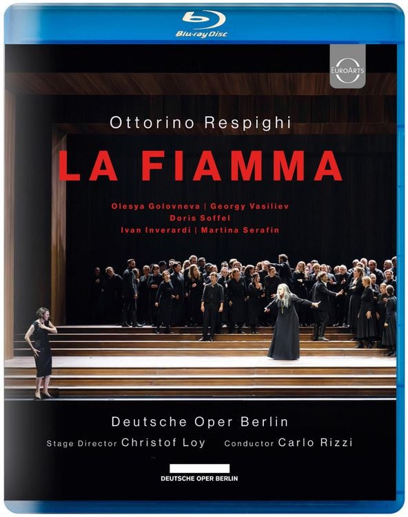 Produktbild: Ottorino Respighi - La Fiamma - Deutsche Oper Berlin