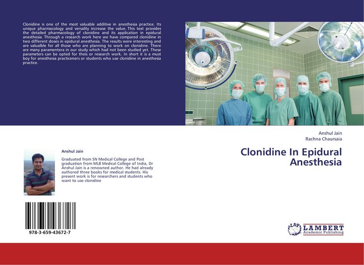 Produktbild: Clonidine In Epidural Anesthesia