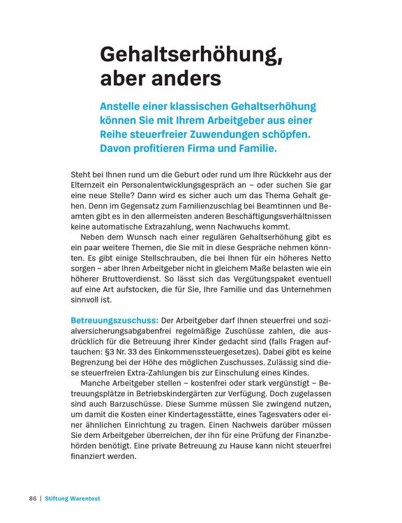 Produktbild: Mehr Geld f&uuml;r Eltern