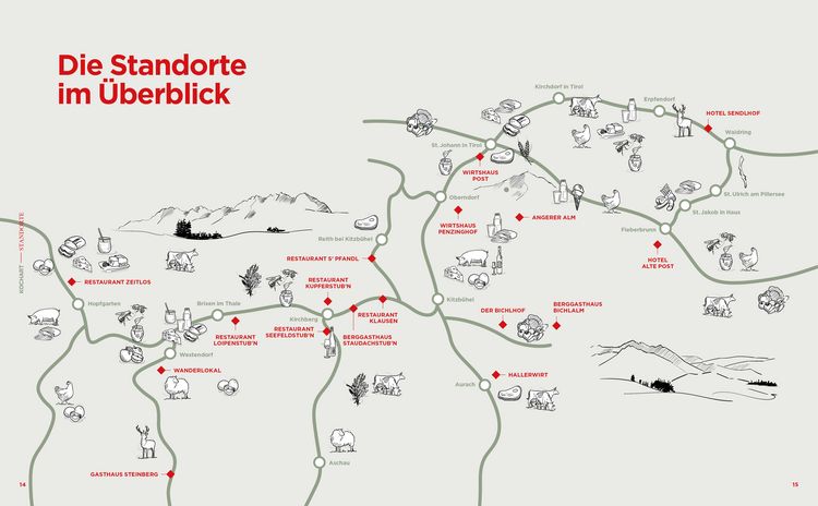 Produktbild: Eine kulinarische Wanderung durch die Kitzb&uuml;heler Alpen