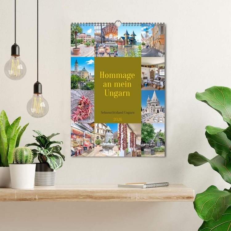 Produktbild: Hommage an mein Ungarn (Wandkalender 2026 DIN A3 hoch), CALVENDO Monatskalender