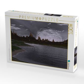 Produktbild: CALVENDO Puzzle Ein Motiv aus dem Kalender Fantasie-Planeten | 1000 Teile Lege-Gr&ouml;&szlig;e 64x48cm Foto-Puzzle f&uuml;r gl&uuml;ckliche Stunden