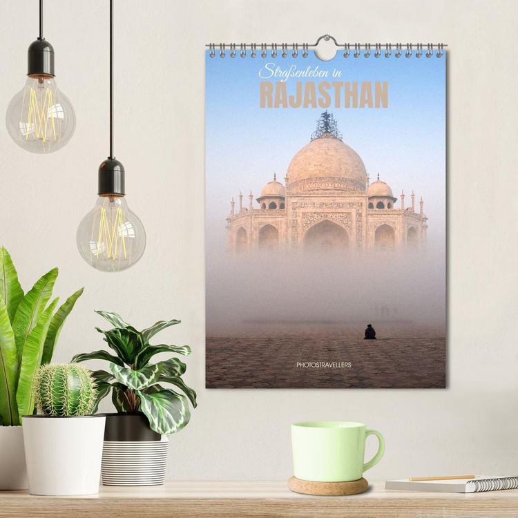 Produktbild: Stra&szlig;enleben in Rajasthan (Wandkalender 2027 DIN A4 hoch), CALVENDO Monatskalender
