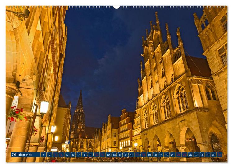 Produktbild: 75 Jahre Nordrhein-Westfalen - Ein Bundesland feiert Geburtstag (hochwertiger Premium Wandkalender 2026 DIN A2 quer), Kunstdruck in Hochglanz