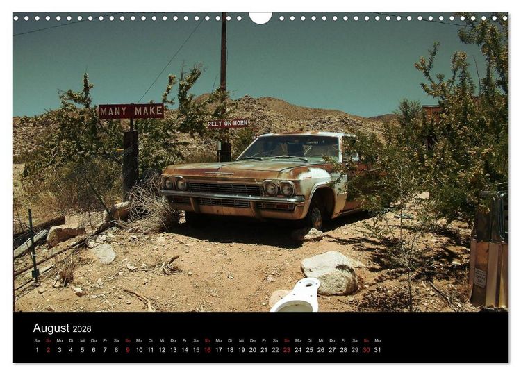 Produktbild: Roadside USA - Die guten Jahre sind vorbei (Wandkalender 2026 DIN A3 quer), CALVENDO Monatskalender