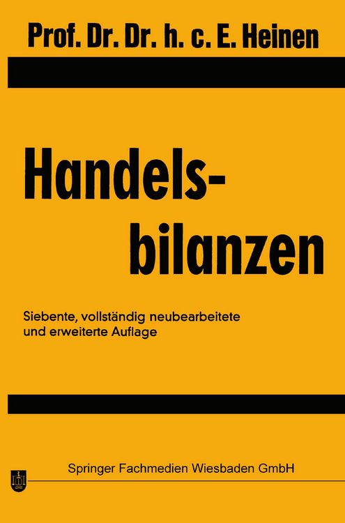 Produktbild: Handelsbilanzen