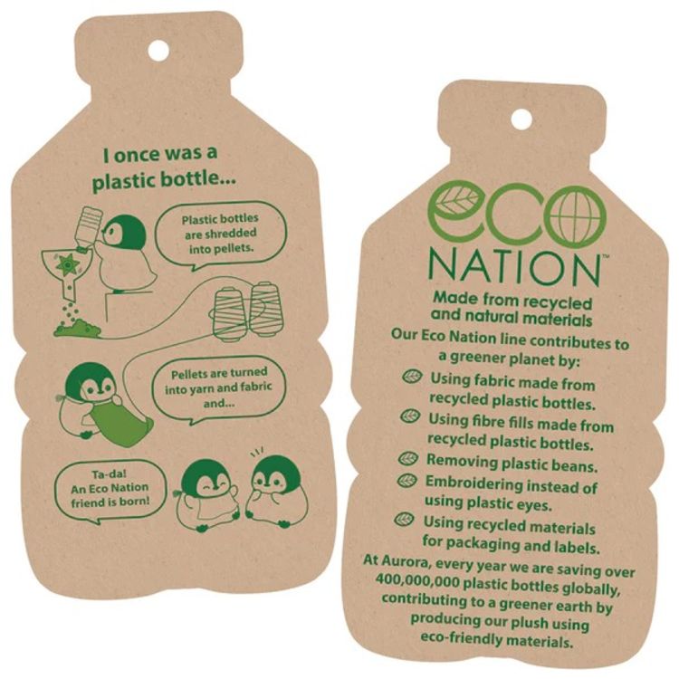 Aurora World - Eco Nation - Mini Faultier, 13 cm