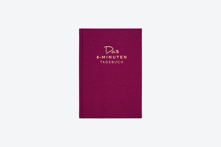 Produktbild: Das 6-Minuten-Tagebuch (rubin)