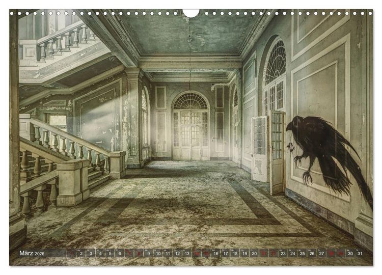 Produktbild: Ruinen Romantik (Wandkalender 2026 DIN A3 quer), CALVENDO Monatskalender