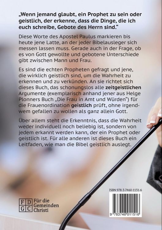 Produktbild: Weil die Propheten schweigen, predigen die Frauen.