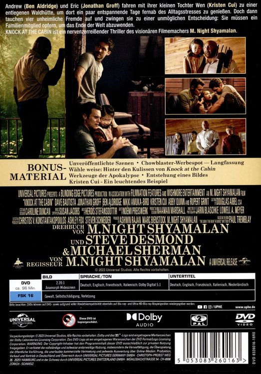 Produktbild: Knock at the Cabin