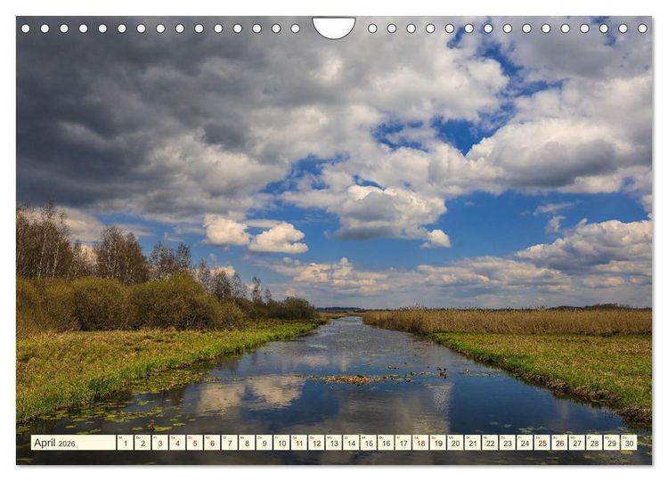 Produktbild: Moor und Riedlandschaften im S&uuml;dwesten (Wandkalender 2026 DIN A4 quer), CALVENDO Monatskalender