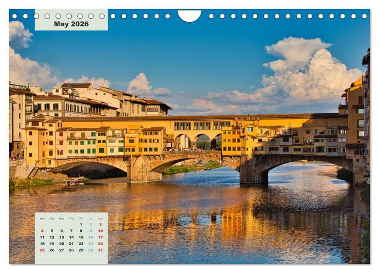 Produktbild: Wonderful Tuscany (Wall Calendar 2026 DIN A4 landscape), CALVENDO 12 Month Wall Calendar