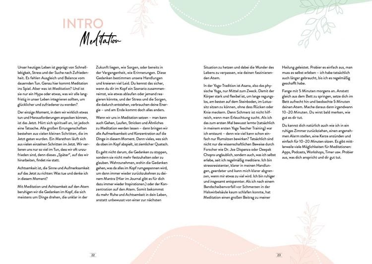 Produktbild: Mein Selfcare-Journal