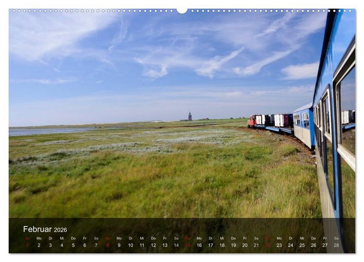 Produktbild: Wangerooge &ndash; Eine Perle in der Nordsee. (Wandkalender 2026 DIN A2 quer), CALVENDO Monatskalender