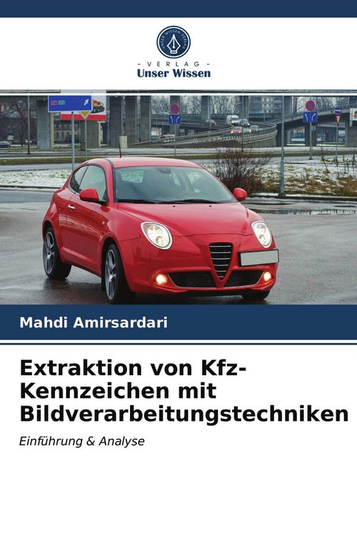 Produktbild: Extraktion von Kfz-Kennzeichen mit Bildverarbeitungstechniken