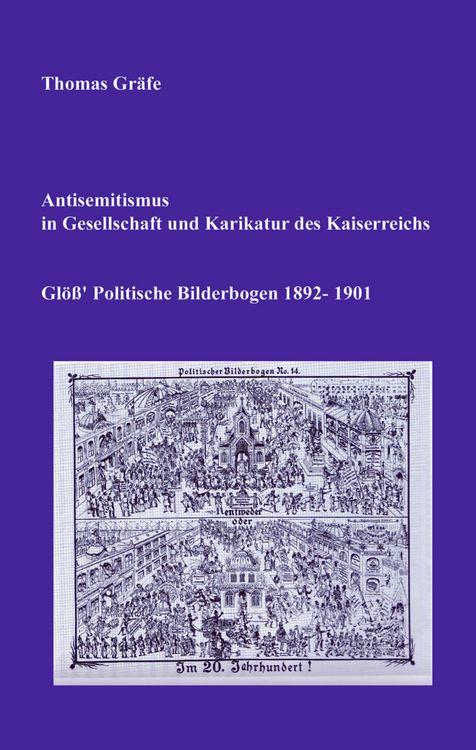 Produktbild: Antisemitismus in Gesellschaft und Karikatur des Kaiserreichs
