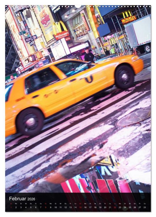 Produktbild: New York (Wandkalender 2026 DIN A2 hoch), CALVENDO Monatskalender