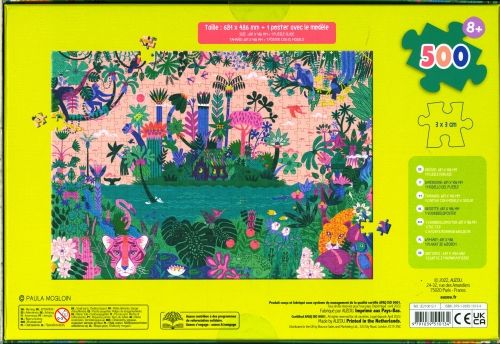 Produktbild: Jungle enchant&eacute;e : puzzle