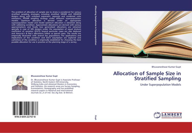 Produktbild: Allocation of Sample Size in Stratified Sampling