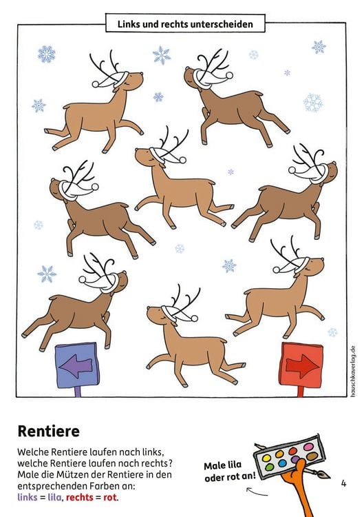 Produktbild: Weihnachtsr&auml;tsel &ndash; Kunterbunter Vorschulblock ab 5 Jahre