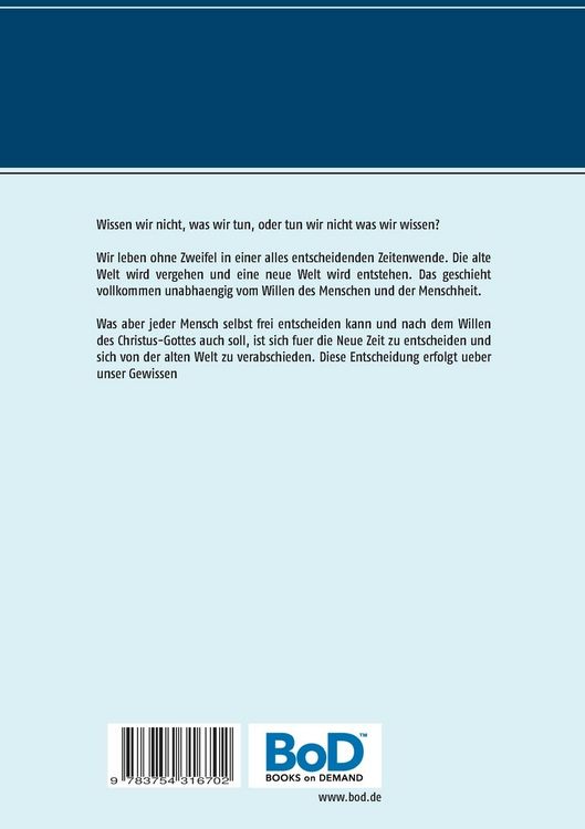 Produktbild: Christusgewissen