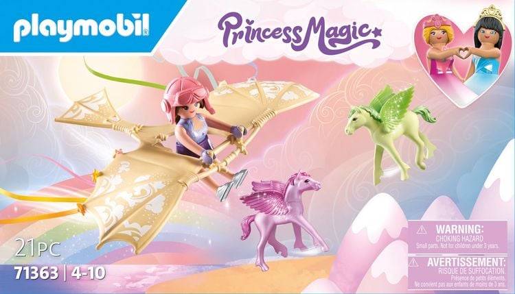 Produktbild: PLAYMOBIL 71363 Himmlischer Ausflug mit Pegasusfohlen
