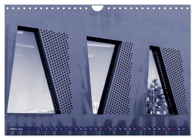 Produktbild: Abstrakte Architektur (Wandkalender 2026 DIN A4 quer), CALVENDO Monatskalender