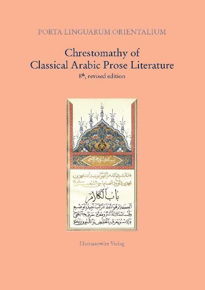 Produktbild: Chrestomathy of Classical Arabic Prose Literature