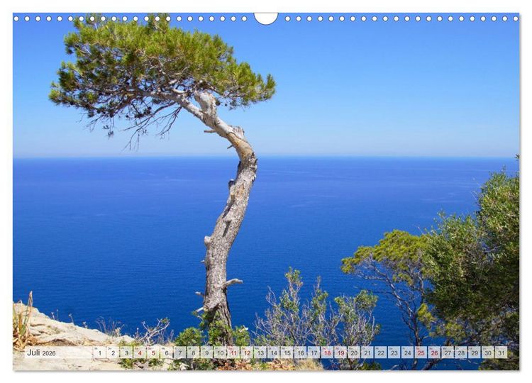 Produktbild: Traum in Blau - Sehnsuchtsorte (Wandkalender 2026 DIN A3 quer), CALVENDO Monatskalender