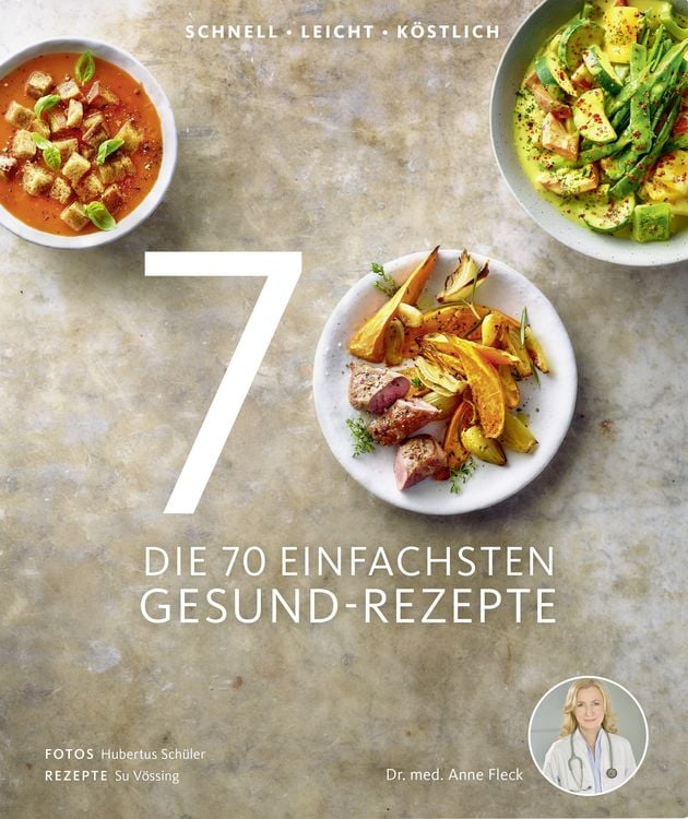 Produktbild: Die 70 einfachsten Gesund-Rezepte