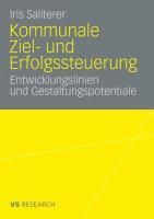 Produktbild: Kommunale Ziel- und Erfolgssteuerung