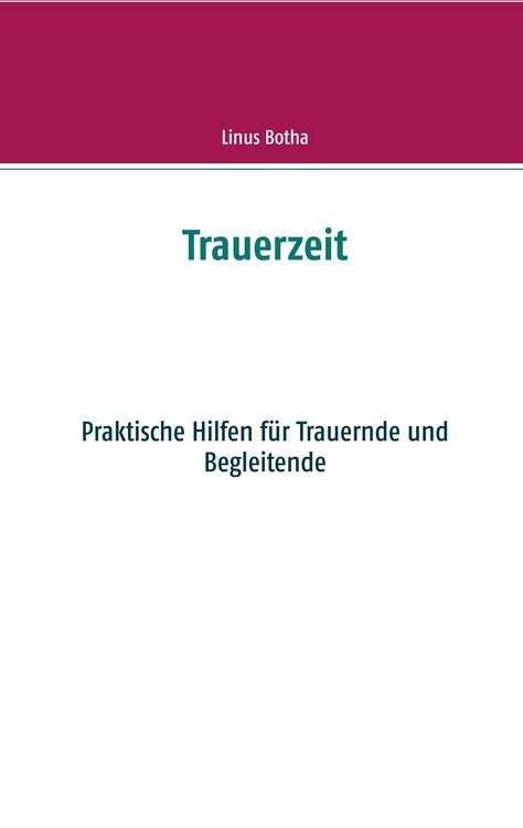 Produktbild: Trauerzeit