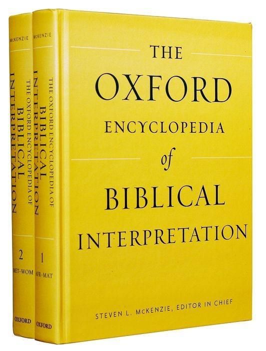 Produktbild: McKenzie, S: Oxford Encyclopedia of Biblical Interpretation