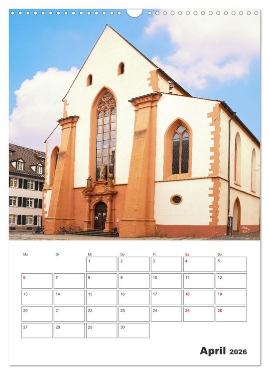 Produktbild: Freiburg - Reiseplaner (Wandkalender 2026 DIN A3 hoch), CALVENDO Monatskalender