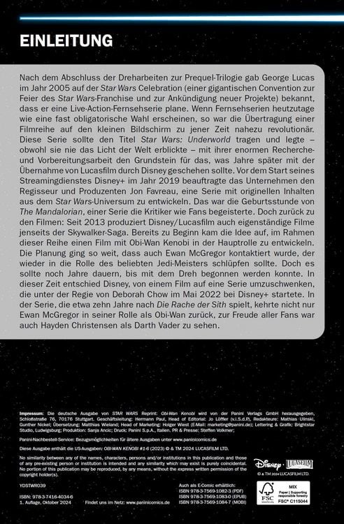 Produktbild: Star Wars Comics: Obi-Wan Kenobi