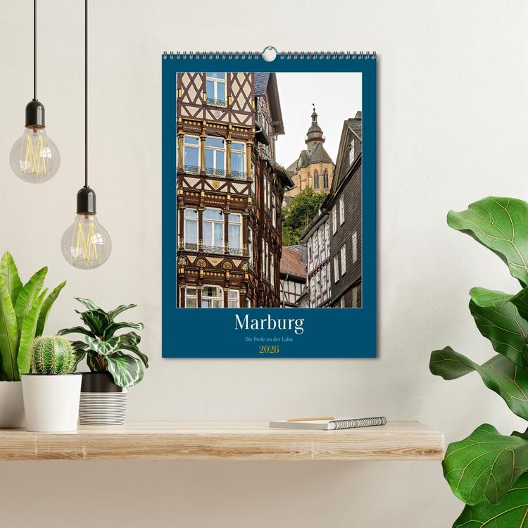 Produktbild: Marburg - Die Perle an der Lahn (Wandkalender 2026 DIN A3 hoch), CALVENDO Monatskalender