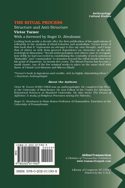 Produktbild: The Ritual Process