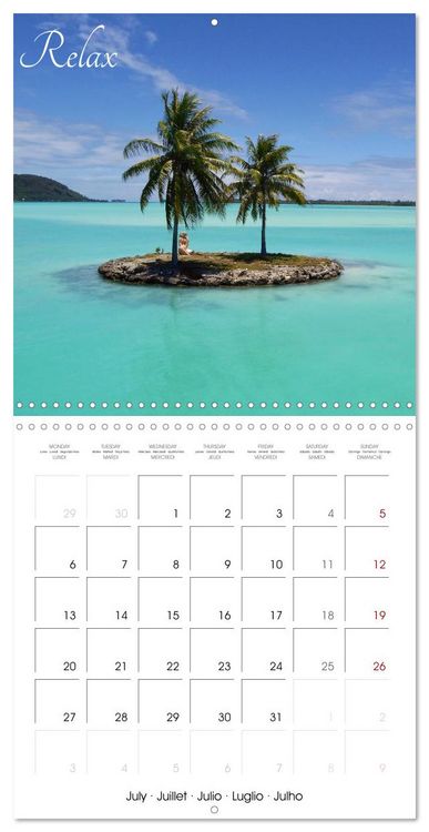 Produktbild: Relaxing Nature (Wall Calendar 2026 12 &times; 12 Inch) CALVENDO 12 Month Wall Calendar