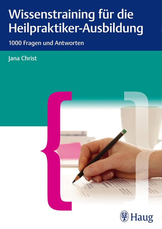 Produktbild: Wissenstraining f&uuml;r die Heilpraktiker-Ausbildung