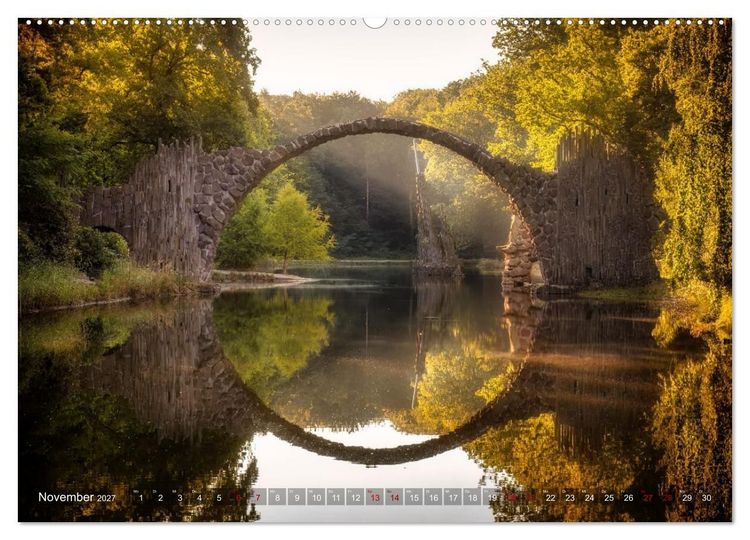 Produktbild: Land. Licht. Lausitz. (hochwertiger Premium Wandkalender 2027 DIN A2 quer), Kunstdruck in Hochglanz