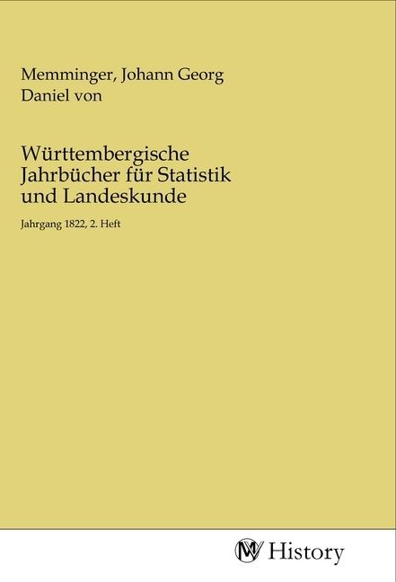 Produktbild: W&uuml;rttembergische Jahrb&uuml;cher f&uuml;r Statistik und Landeskunde