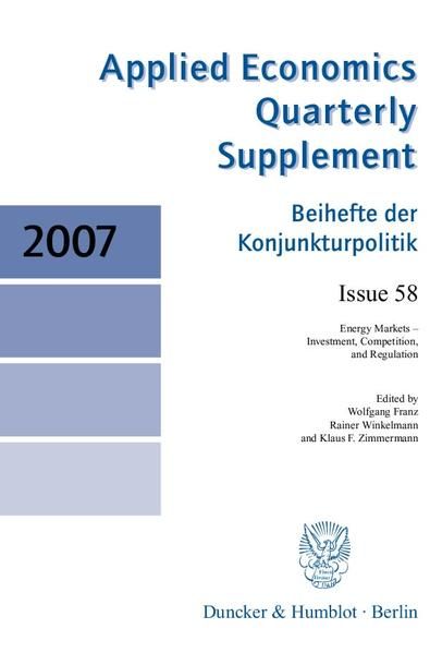 Produktbild: Energy Markets - Investment, Competition, and Regulation.