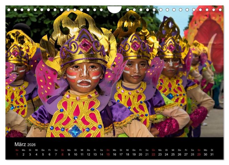 Produktbild: Philippinen - Natur und Fiesta (Wandkalender 2026 DIN A4 quer), CALVENDO Monatskalender