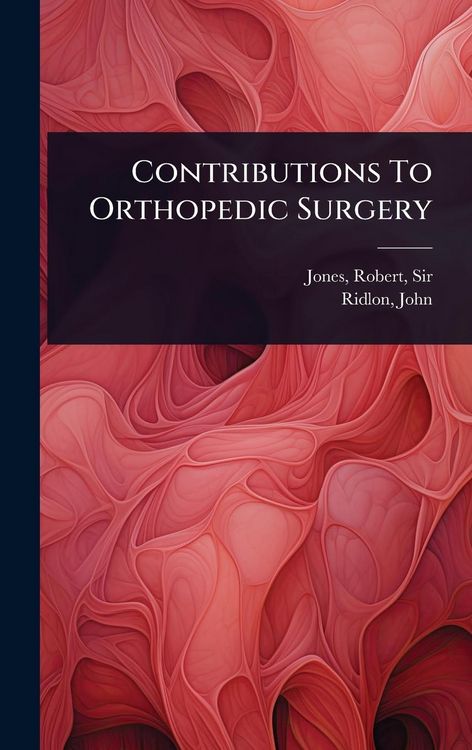 Produktbild: Contributions To Orthopedic Surgery