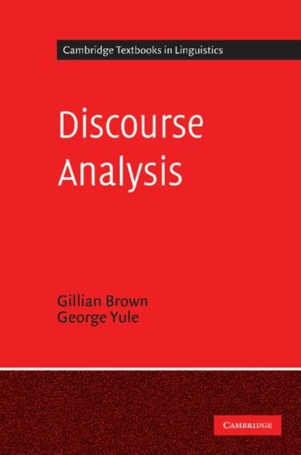 Produktbild: Discourse Analysis