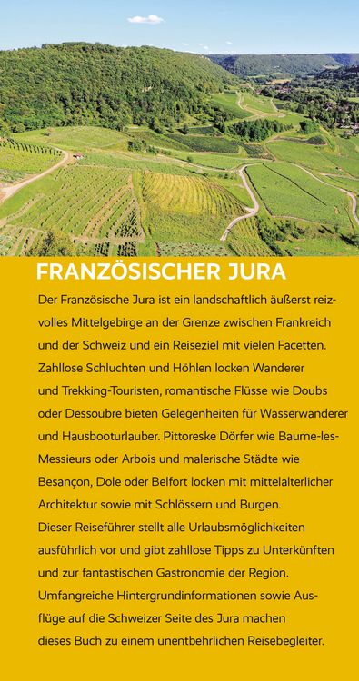 Produktbild: TRESCHER Reiseführer Französischer Jura