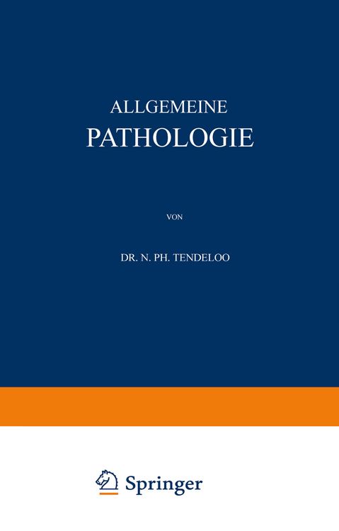 Produktbild: Allgemeine Pathologie