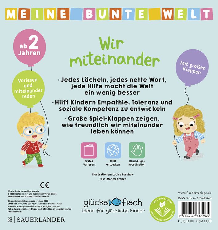 Produktbild: Gl&uuml;cksfisch: Meine bunte Welt: Wir miteinander
