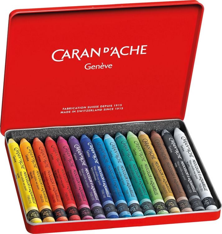 Produktbild: Caran d'Ache Wachsmalstifte NEOCOLOR II 15er Set